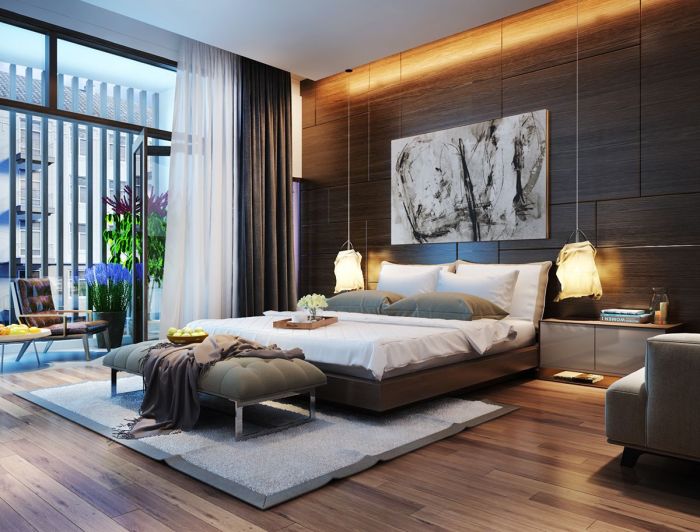 Bedroom house interior design