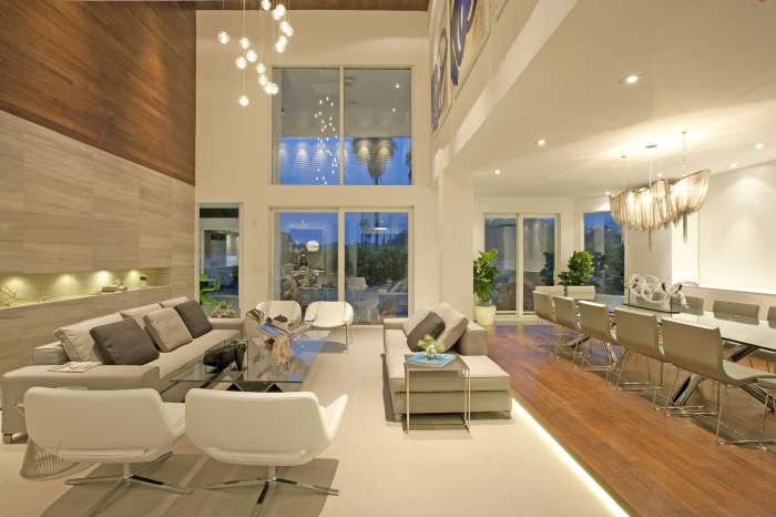 Contemporary house design interior