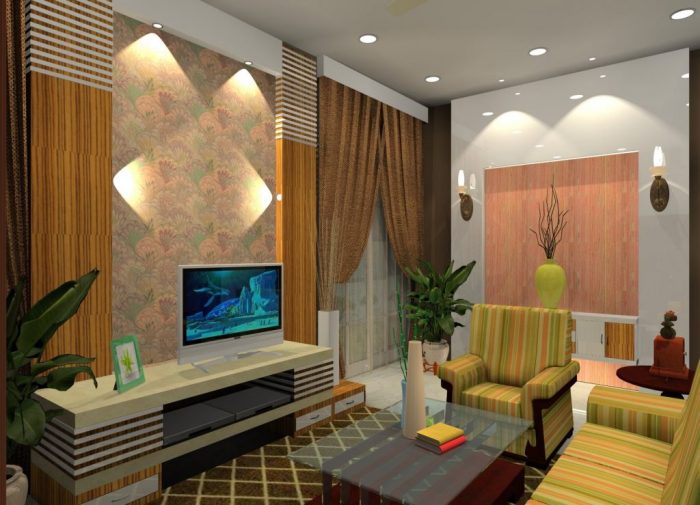 1 floor house interior design